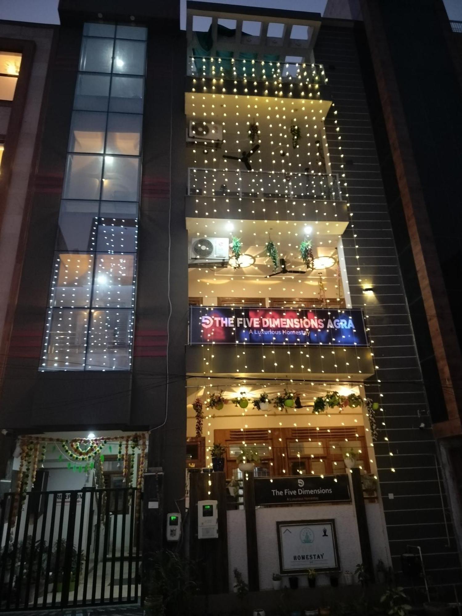 Ferienwohnung The Five Dimension Agra  Exterior foto